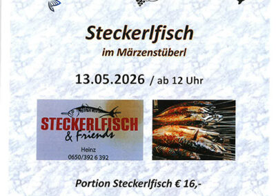 13.05.2026 Steckerlfisch