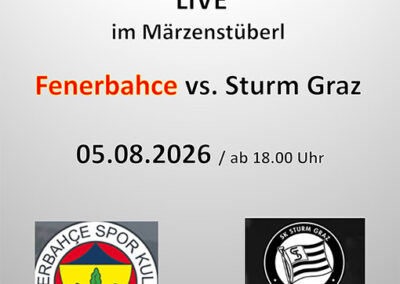 05.08.2026 Fenerbahce – SK Sturm live
