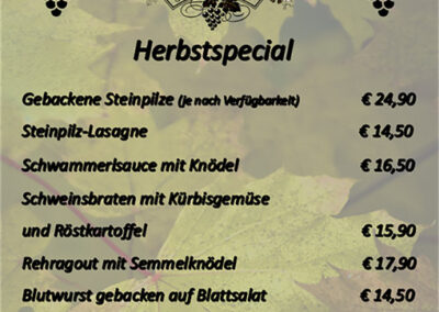 Herbst Special
